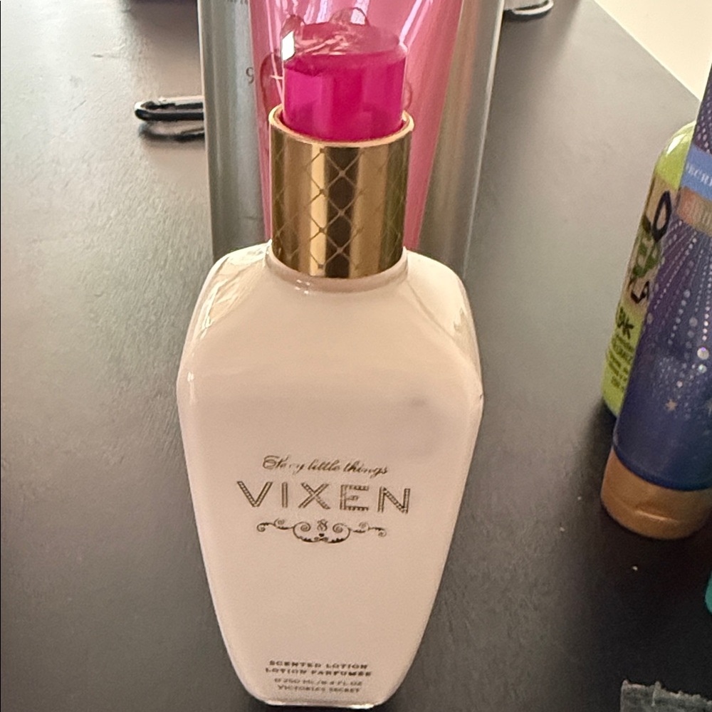 Vix Vixen Scented Lotion - Pink and Gold